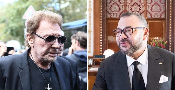 Cette amitié qui liait le roi du Maroc à Johnny Hallyday…