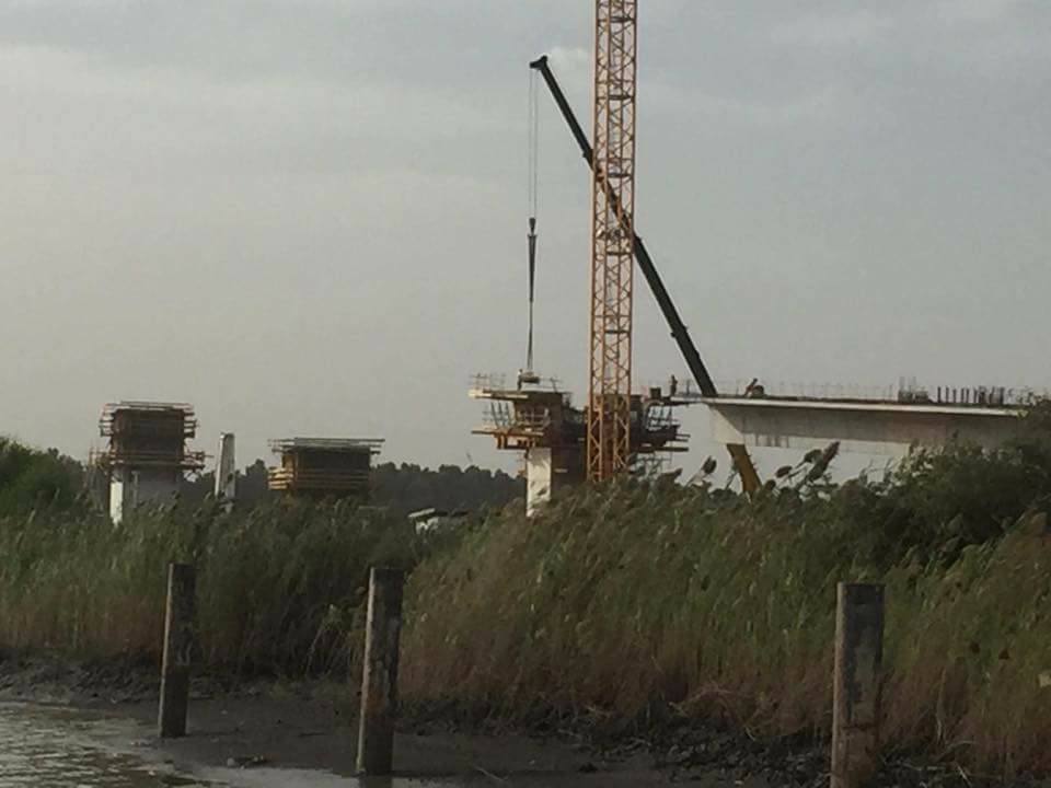 (Photos) – Le pont Sénégambie devient réalité