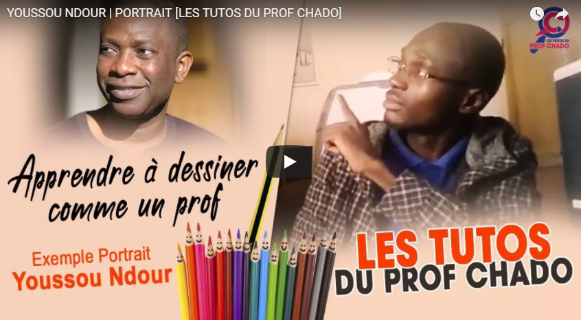 Vidéo – Le plus joli portrait de Youssou Ndour fait par un professeur – Regardez !