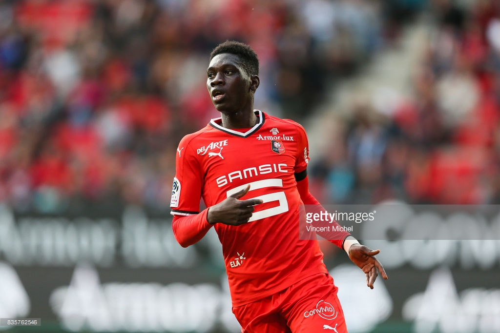 Lille -Rennes: Ismaila Sarr titulaire