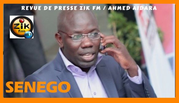 Revue de presse (Wolof) Zik fm du Mardi 09 janvier 2018 par Ahmed Aidara