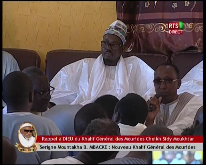 Vidéo – Touba: Discours émouvant de Serigne Bassirou Abdou Khadre Mbacké