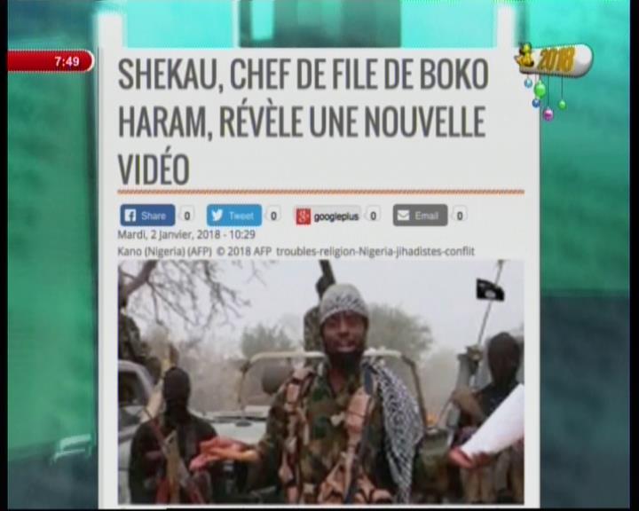 Revue de presse Africaine (Wolof) Walf TV du mercredi 03 janvier 2018