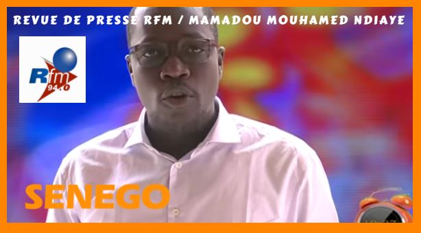 Revue de presse (Wolof) Rfm du Mercredi 03 janvier 2018 par Mamadou Mouhamed Ndiaye