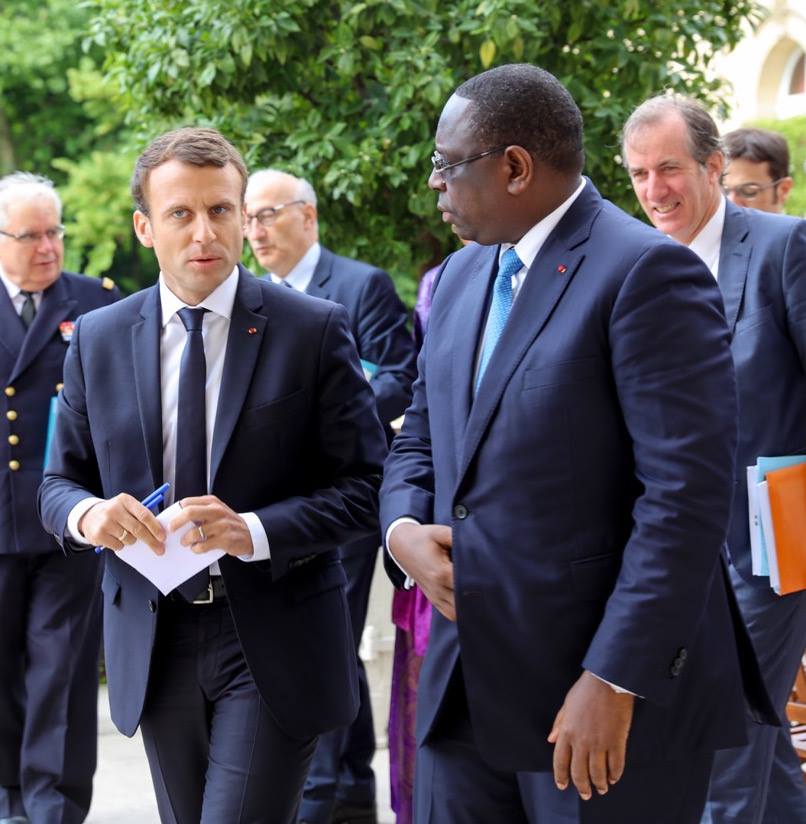 Visite – Le Programme de Macky Sall et Emmanuel Macron