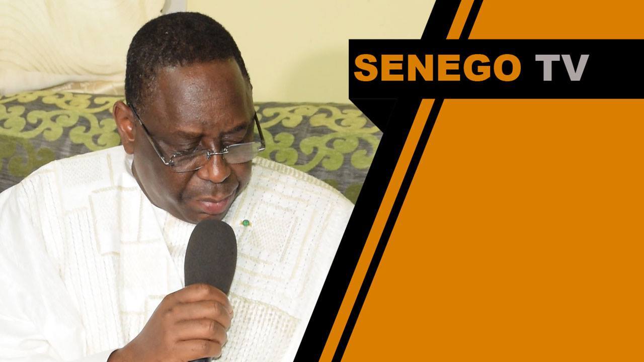 Senego TV – Macky Sall: « Serigne Sidy Moukhtar a accompli sa mission… »