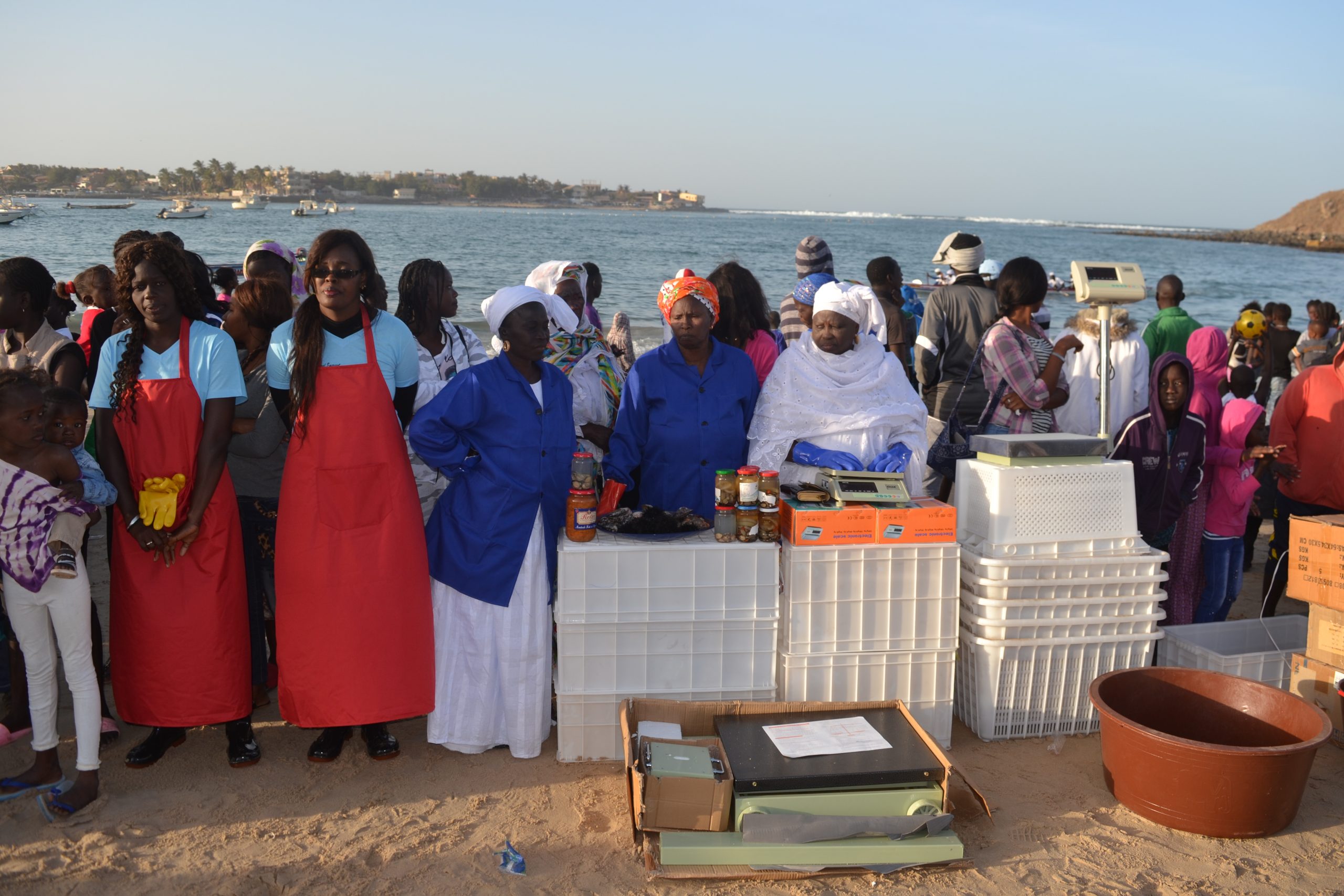 « Maison des Pêcheurs » de Ngor  – en images la pose de la première pierre avec le ministre Oumar Guèye