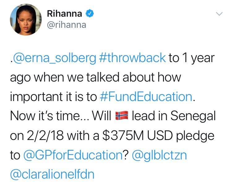Rihanna annonce sa venue à Dakar, coïncidant avec la date du rassemblement des Francs-maçons