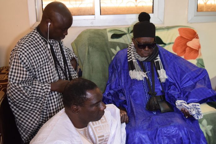 Présidentielle de 2019: Cheikh Kanté chez le guide suprême des Baye Fall, Cheikh Dieumb Fall