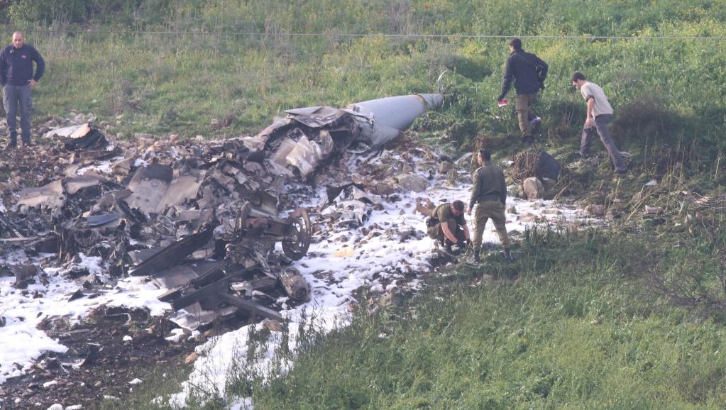 Crash d’un F-16 israélien après des raids sur des «cibles iraniennes» en Syrie