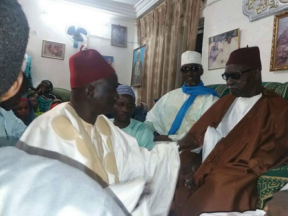 Photos: Serigne Mbaye Sy Mansour à Thiès pour présenter ses condoléances à la famille Ndieguene