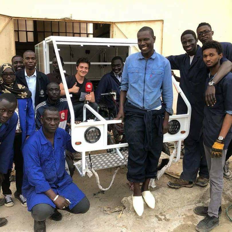 La première voiture solaire réalisée par des étudiants de l’Ecole Supérieure Polytechnique de Dakar (ESP)