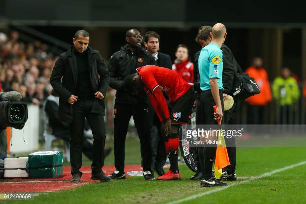 Rennes: Ismaila Sarr est encore sorti sur blessure