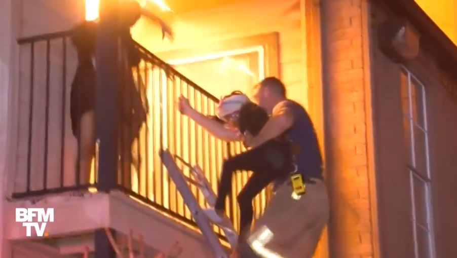 Vidéo: Sauvetage in extremis d’une famille lors d’un incendie – Regardez.