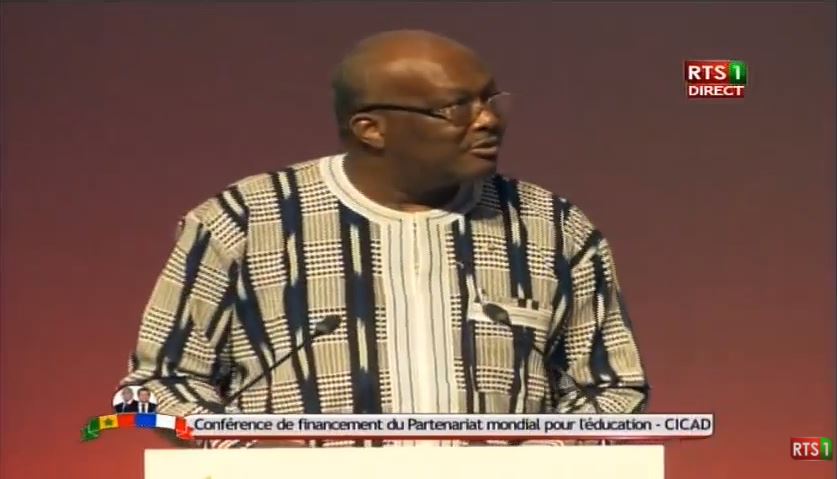 L’intégralité du discours de Roch Christian Kaboré du Burkina à la Conférence de Financement pour l’Education
