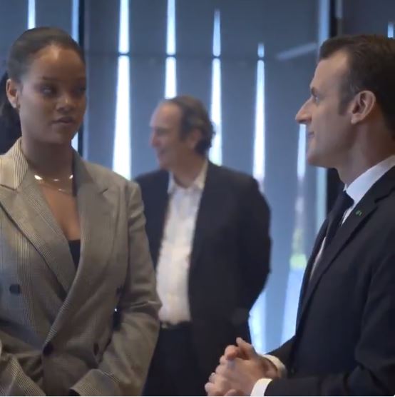 emmanuel macron rihanna emmanuel macron 224 rihanna quot quand je m engage quot emmanuel macron rihanna emmanuel macron 224 rihanna quot quand je m engage quot