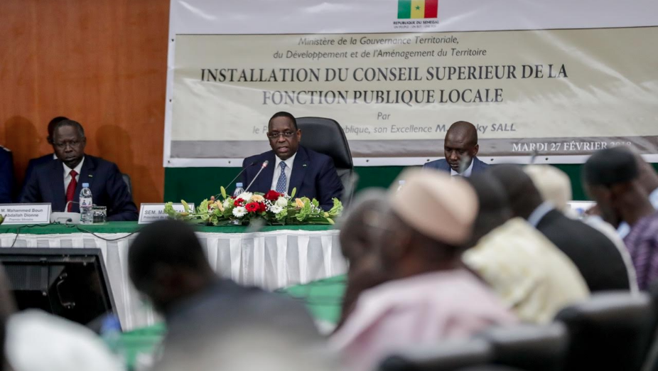 (03 photos) Le président Macky Sall installant les 20 membres du Conseil supérieur de la fonction publique locale