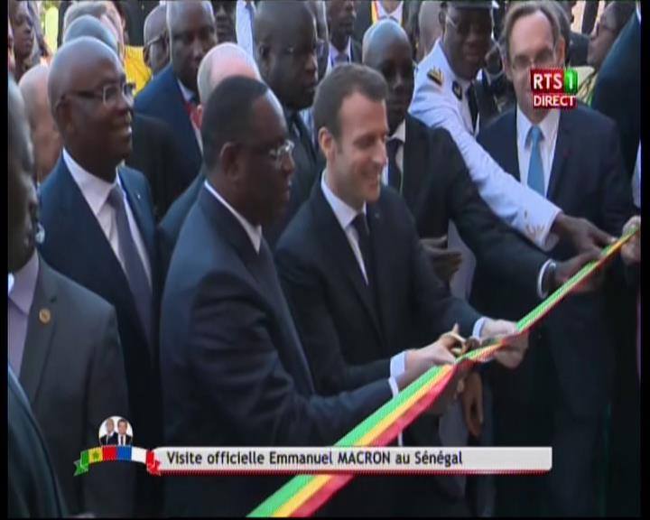 Vidéo – Marathon – Inauguration du Collège Hann Bel Air par Macky et Macron