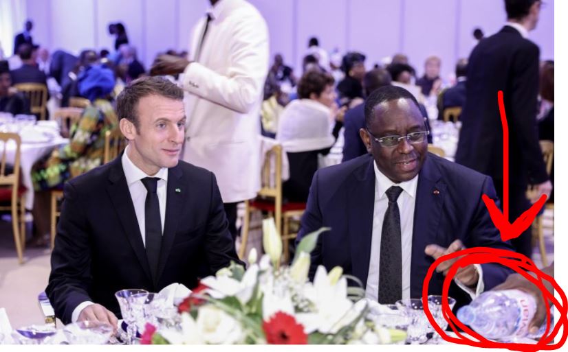 Arrêt sur image: Produite chez nous, l&rsquo;eau de source « Kirène » n&rsquo;est pas servie au Palais de Macky Sall
