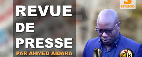 Revue de presse (Wolof) Zik fm du vendredi 09 février 2018 par Ahmed Aidara