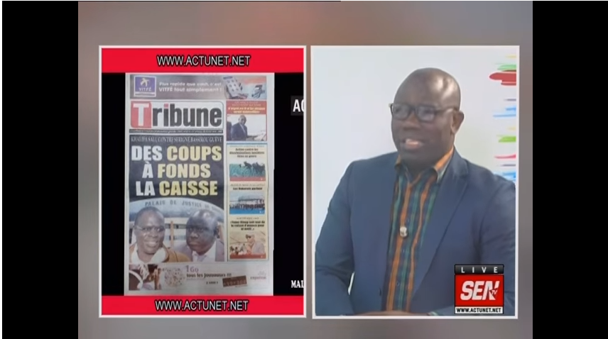 Revue de presse Sen Tv du jeudi 08 février 2018 par  Ahmed Aïdara
