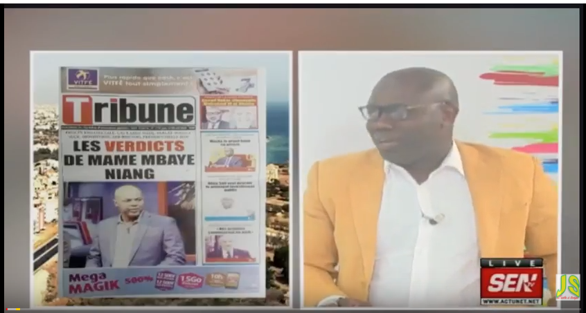 Revue de presse Sen Tv du Lundi 12 février 2018 par Ahmed Aidara