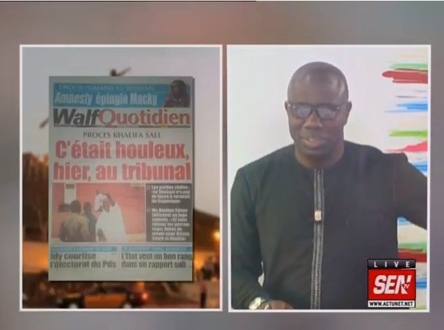 Revue de presse (Wolof) Sen Tv du Vendredi 23 février 2018 par Ah med Aidara