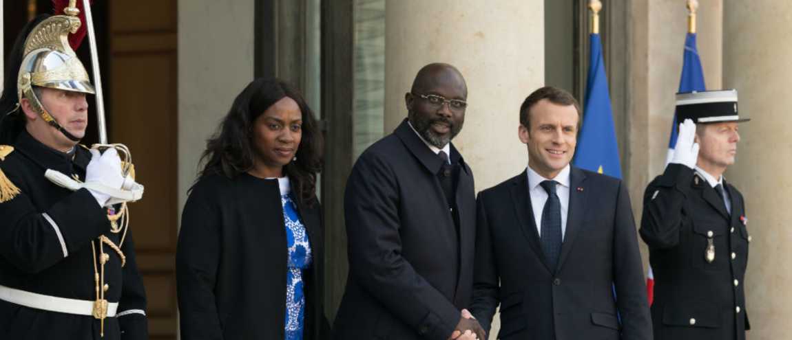 Vidéo – George Weah à Paris : « Je suis un enfant de la France, sans elle … »