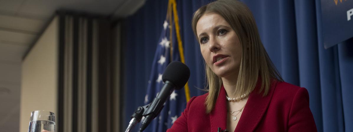 Présidentielle en Russie : qui est Ksenia Sobtchak, l’opposante la plus proche et dangereuse de Vladimir Poutine ?