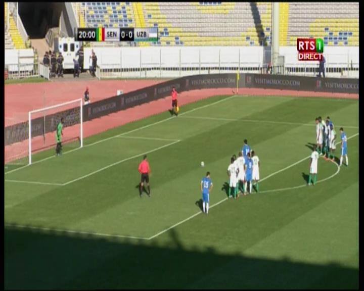 Vidéo: Ouzbékistan ouvre le score sur pénalty contre le Sénégal