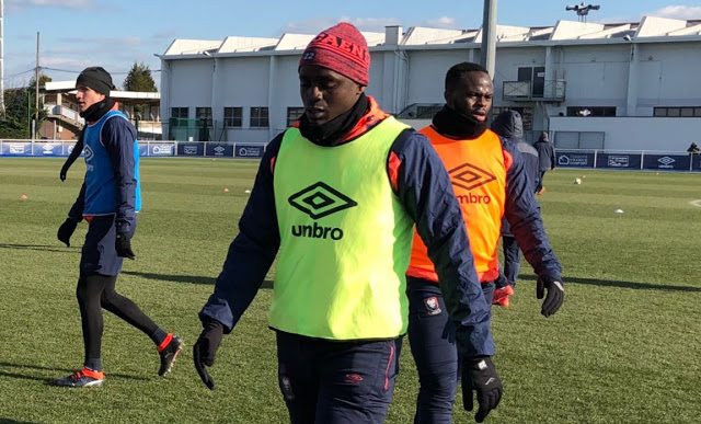 Caen : Adama Mbengue a repris l’entraînement avec le groupe