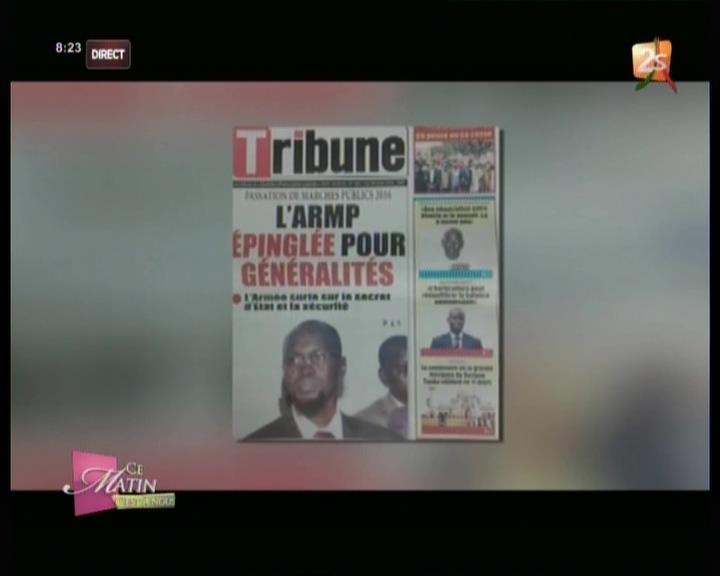 Revue de presse 2STv du vendredi  09 mars 2018 par Pape Seydi Fall et Seynabou Ndiaye