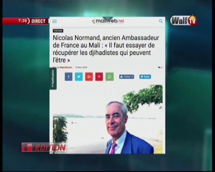 Revue de presse africaine Walf Tv du mercredi 14 mars 2018