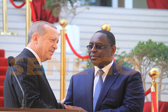 Macky Sall et Erdogan promettent un « échange commercial de 215 milliards de Francs CFA »