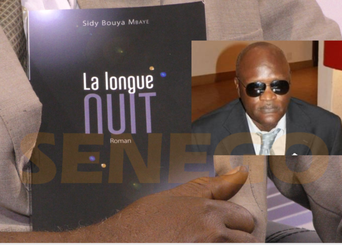 Le seul écrivain non-voyant au monde,  Sidy Bouya Mbaye publie son deuxième roman « La longue nuit »