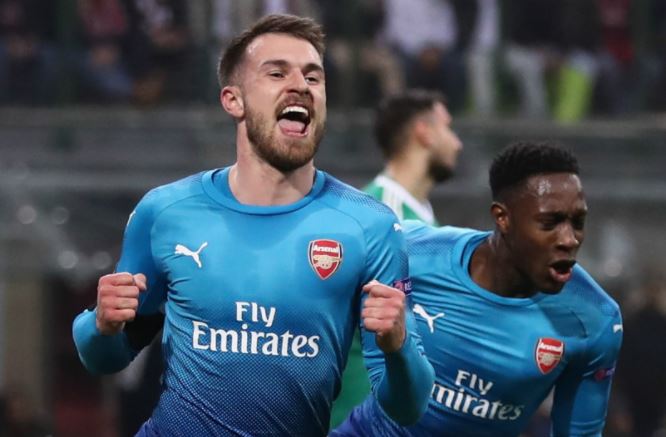 (Vidéo) Foot – Europa League: Milan-Arsenal (0-2): Ozil et Arsenal stoppent la série de Milan