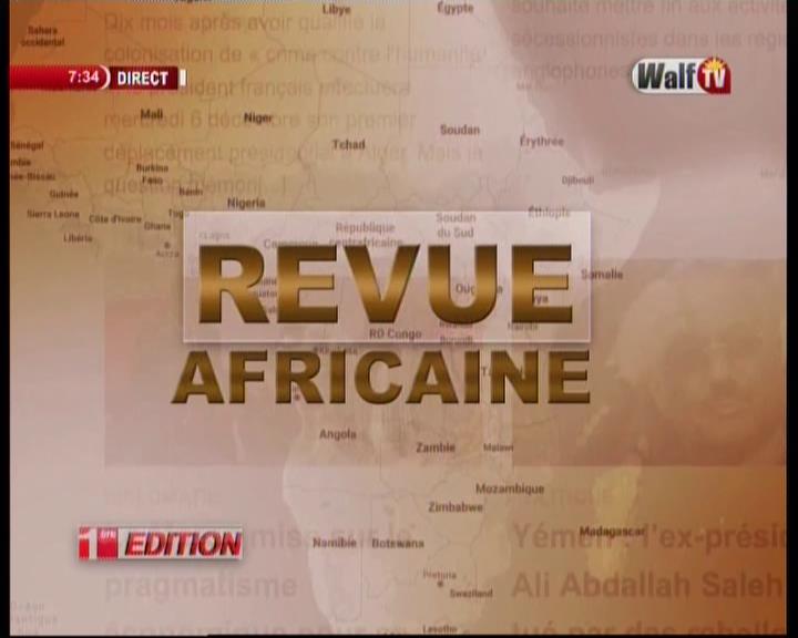 Revue de presse africaine (Walf Tv) du mardi 27 mars 2018