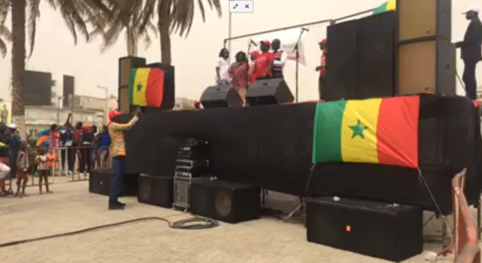 Vidéo : 25 mars 2018, la CosM23 occupe la place de la nation et s’en prend au régime de Macky Sall. Regardez !