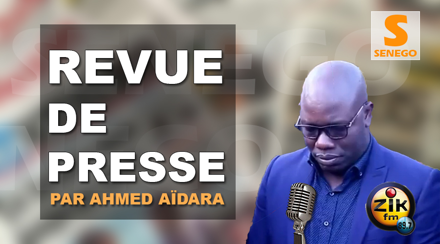 Revue de presse (Wolof) Zik fm du vendredi 01 juin 2018 par Ahmed Aidara