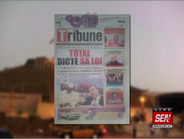 Revue de presse Sen Tv du jeudi 08 mars 2018 par Ahmed Aïdara