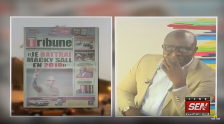 Revue de presse Sen Tv du Lundi 19 mars 2019 par Ahmed Aidara