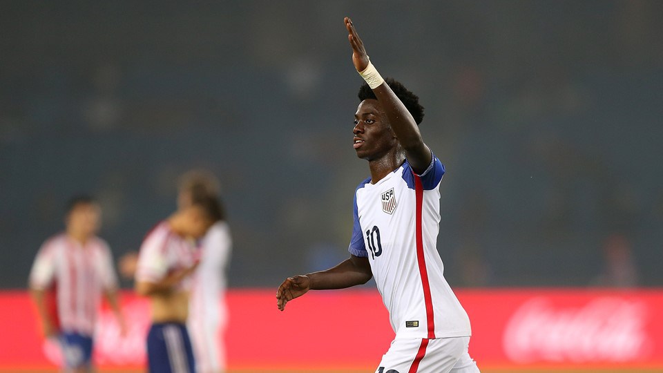 Etats-Unis : Timothy, fils de George Weah a été appelé pour la première fois avec les A