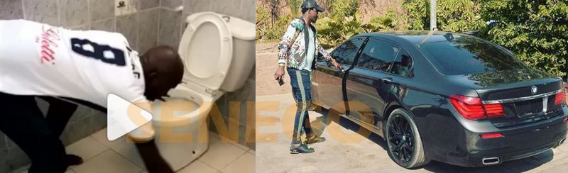 (Photo + Vidéo) – Journée de la femme : Wally Seck cuisine…Aba no stress nettoie les toilettes