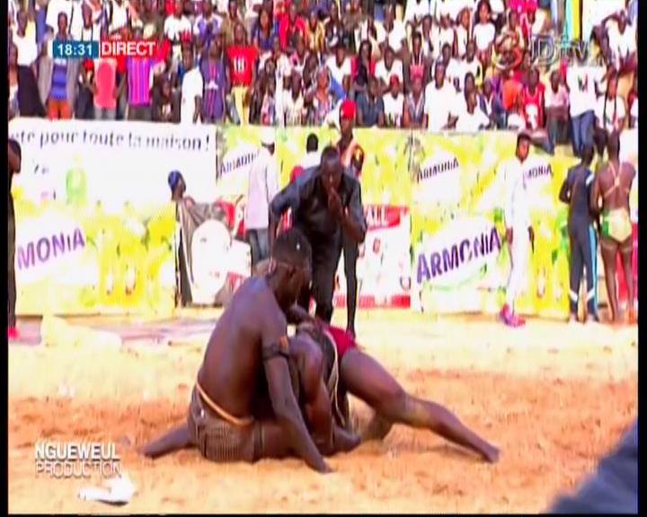 Vidéo – lutte: Peul bou Darou a battu Mamady Ndiaye 2