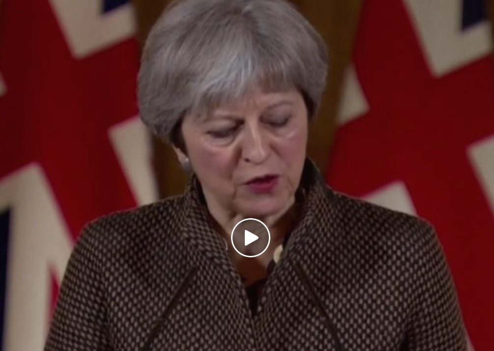 Vidéo- Syrie- Theresa May: « Il ne s’agissait pas d’une interférence dans la guerre civile »