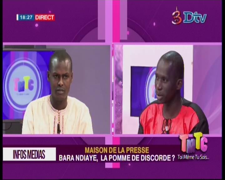 Vidéo: Quand Ibrahima Lissa met à nu la gestion catastrophique de la Maison de la presse devant Bara Ndiaye