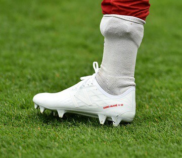 Photos: Sadio Mane étrenne ses nouveaux crampons