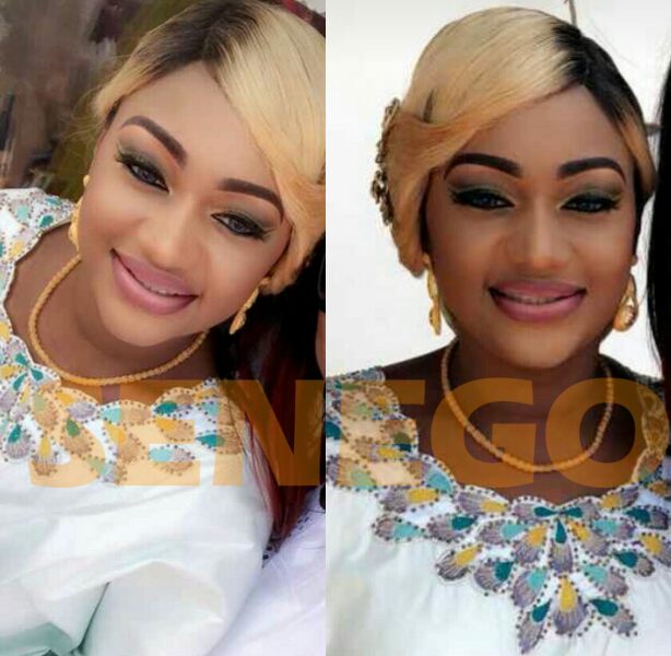 Arrêt sur image : Kya Aidara radieuse le jour du baptême de son fils