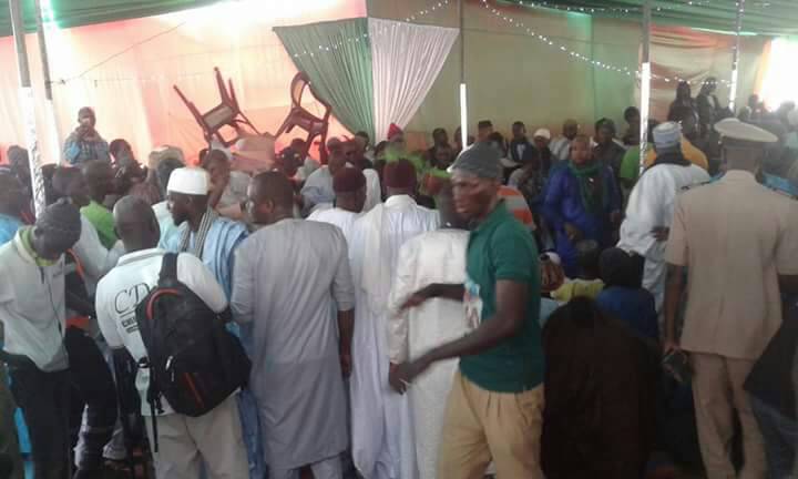 Abdoulaye Daouda Diallo et Cheikh Oumar Hann se donnent en spectacle devant Thierno Madani Tall…