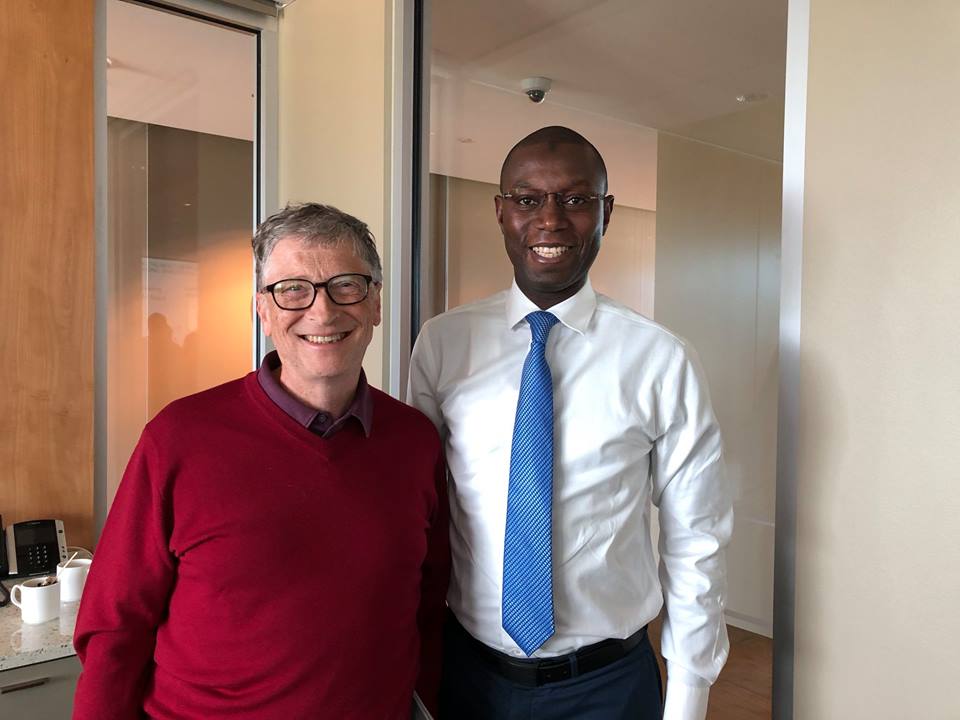 Santé: Le brillant Professeur Sénégalais Daouda Ndiaye reçu par le puissant Bill Gates